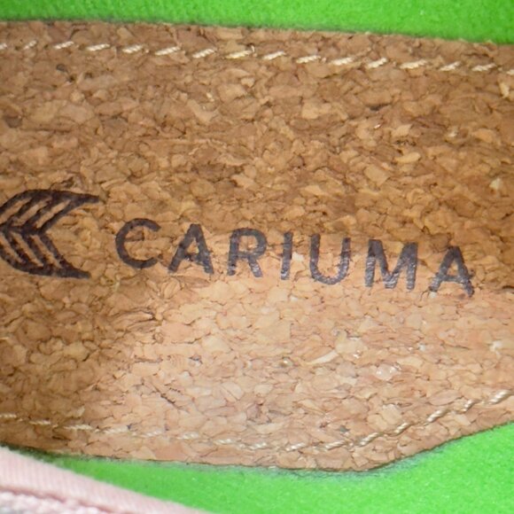 CARIUMA Women's OCA Low Pink Canvas Sneakers Sustainable & Comfortable Size 7.5 - Picture 10 of 13